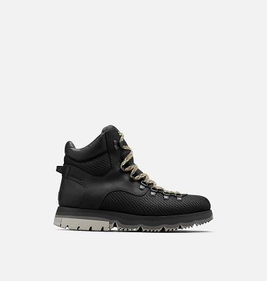 Sorel Atlis Axe Boots UK - Mens Waterproof Boots Black (UK7152986)